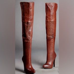 Report Signature Fairfax II Over The Knee Boot in Cognac | Size 7